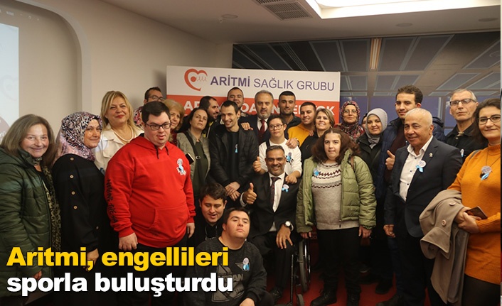 Aritmi, engellileri sporla buluşturdu